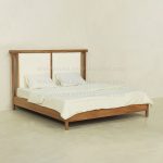 Edgebrook bed scandinavian retro style