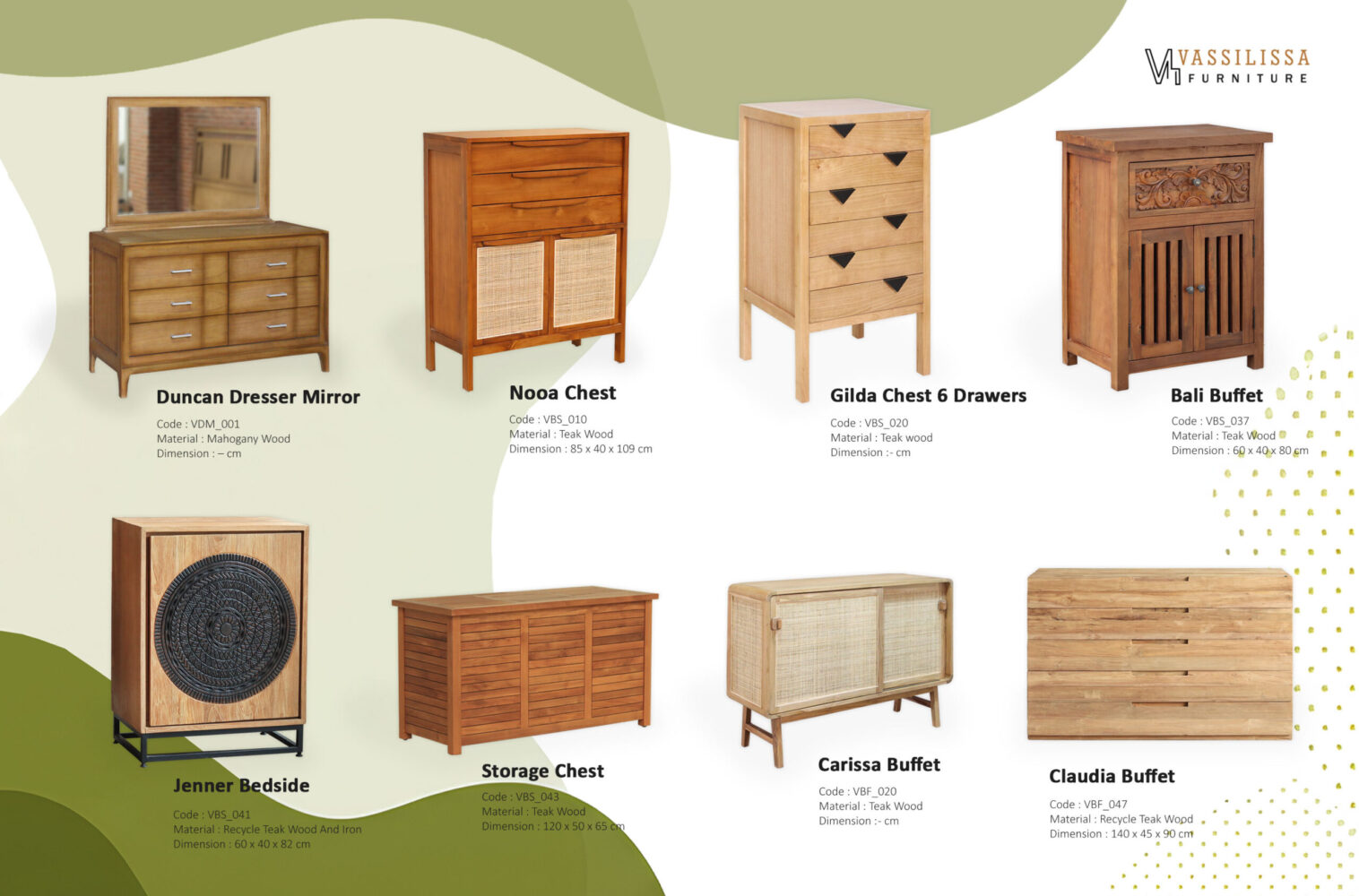 Chest & Dresser Collection