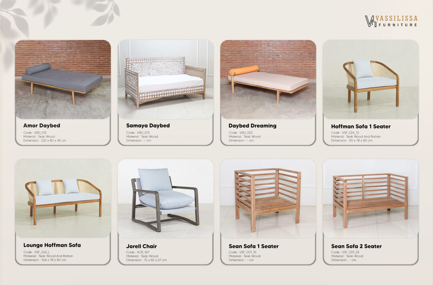 Sofa & Daybed Collection