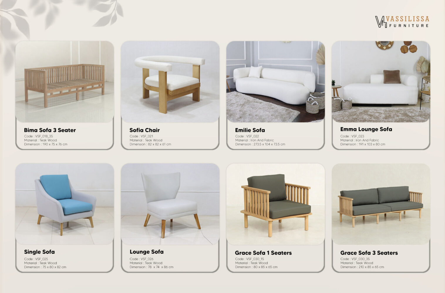 Sofa & Daybed Collection
