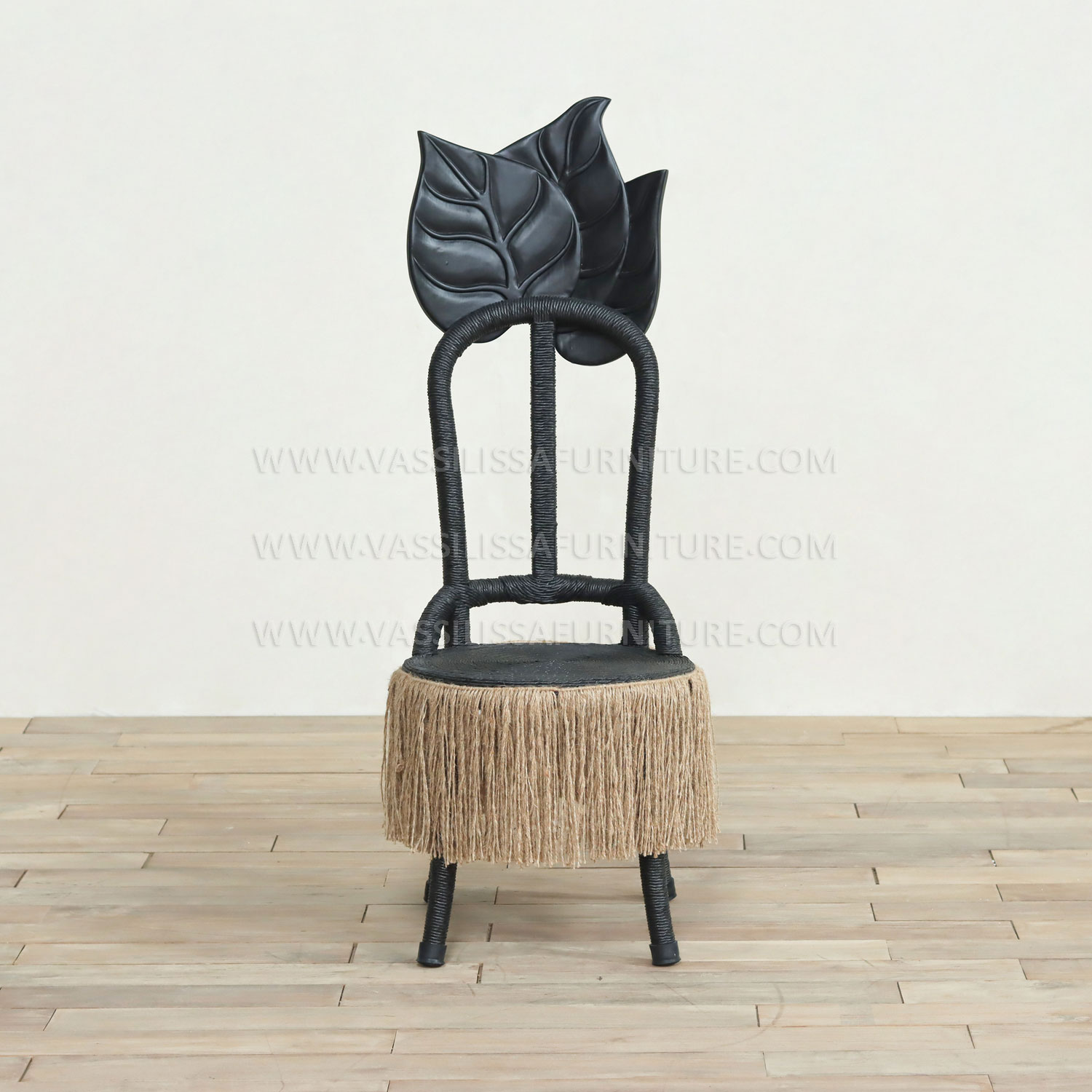 Noir Flora Chair