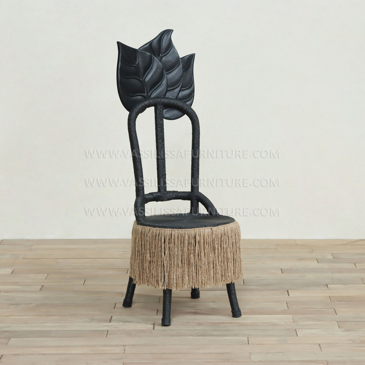 Noir Flora Chair