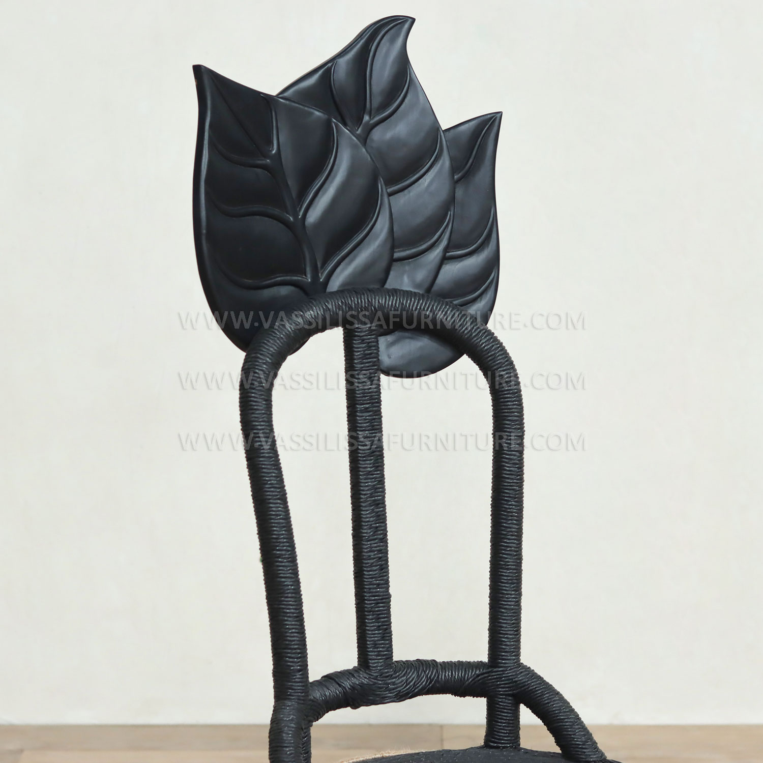 Noir Flora Chair